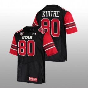 Utah Utes Brant Kuithe #80 Jersey Black College Football