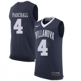 Eric Paschall #4 Navy Blue College Basketball Villanova Wildcats Jersey