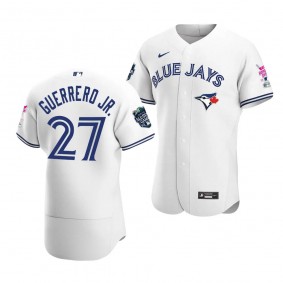 2023 MLB Home Run Derby Vladimir Guerrero Jr. Toronto Blue Jays Authentic White Jersey Men #27