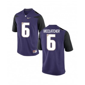 Washington Huskies Football #6 Purple College Chico McClatcher Jersey