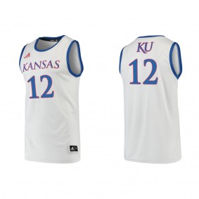 Wilder Evers Kansas Jayhawks adidas Swingman College Basketball Jersey Gray