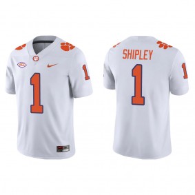 Will Shipley Clemson Tigers Nike Game College Football Jersey White