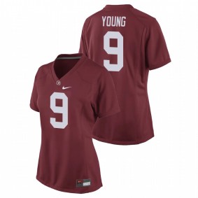 Women's Alabama Crimson Tide Bryce Young Crimson Game Replica Football Jersey