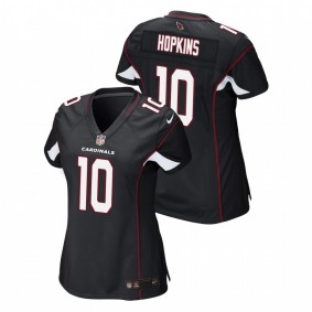 Women's Arizona Cardinals DeAndre Hopkins Black Game Jersey