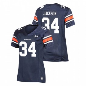 Women's Auburn Tigers Bo Jackson Navy Under Armour Replica Football Jersey