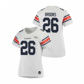 Dylan Brooks Auburn Tigers Women's White Replica Football Jersey