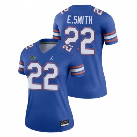 Women's Florida Gators Emmitt Smith Royal College Football Legend Jersey