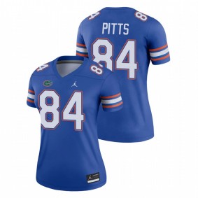 Women's Florida Gators Kyle Pitts Royal College Football Legend Jersey