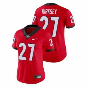 Women's Georgia Bulldogs Austin Kirksey Red Game College Football Jersey