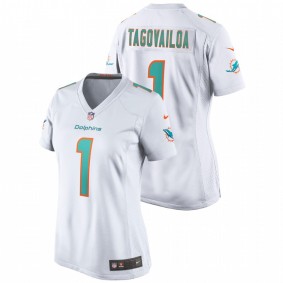 Women's Miami Dolphins Tua Tagovailoa White Game Jersey