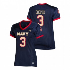 Women's Navy Midshipmen Mychal Cooper Navy USMC Special Game Replica Jersey