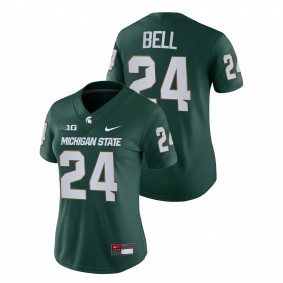 Le'Veon Bell Michigan State Spartans Women Green College Football Game Jersey