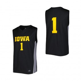 Youth Black Iowa Hawkeyes Fashion BB Sleeveless Jersey