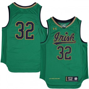 Youth Notre Dame Fighting Irish Kelly Green Replica Basketball Jersey