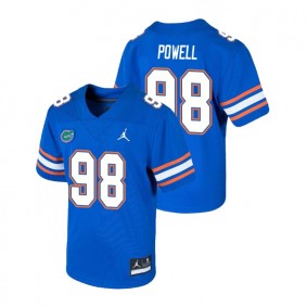 Youth Florida Gators Jordan Brand #98 Royal Jorge Powell Game College Football Jersey