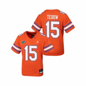 Youth Florida Gators Tim Tebow Orange Untouchable Football Jersey