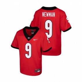 Youth Georgia Bulldogs Jamie Newman Red Game Jersey