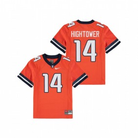 Youth Illinois Fighting Illini Brian Hightower Orange Nike Replica Football Jersey