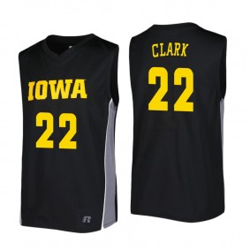 Youth Iowa Hawkeyes Caitlin Clark Black Fashion BB Sleeveless Jersey