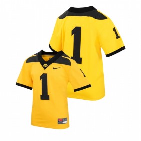 Iowa Hawkeyes Youth Gold College Football Untouchable Jersey