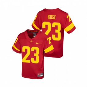 Youth Iowa State Cyclones Mike Rose Cardinal Untouchable Football Jersey