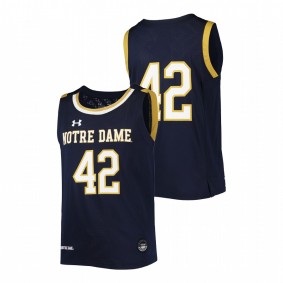 Youth Notre Dame Fighting Irish Navy College Basketball Replica Jersey