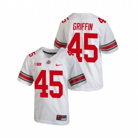 Youth Ohio State Buckeyes Archie Griffin White Replica College Football Jersey