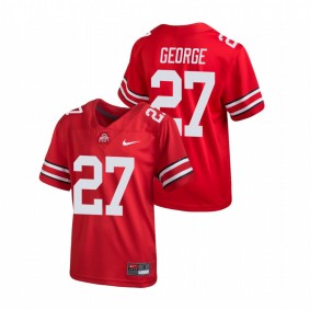 Youth Ohio State Buckeyes Eddie George Scarlet Untouchable Football Jersey