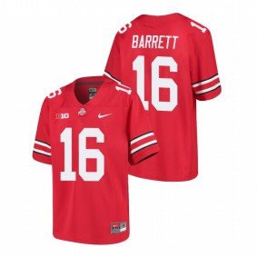 Youth Ohio State Buckeyes J.T. Barrett Scarlet College Football Jersey