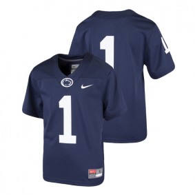 Youth Penn State Nittany Lions Nike #1 Navy College Football Team Replica Jersey