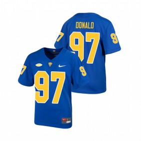 Youth Pitt Panthers Aaron Donald Royal Nike Untouchable Football Jersey