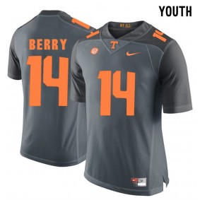 Youth Tennessee Volunteers Football #14 Grey College Eric Berry Jersey