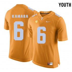 Youth Tennessee Volunteers Football #6 Orange College Alvin Kamara Jersey