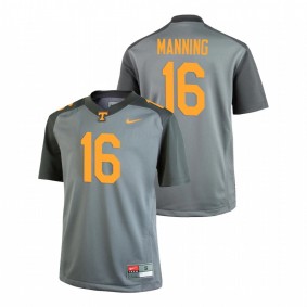 Youth Tennessee Volunteers Peyton Manning Gray Replica Jersey