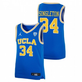 UCLA Bruins David Singleton Youth Royal College Basketball Jersey