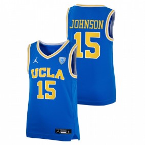 UCLA Bruins Myles Johnson Youth Royal College Basketball Jersey