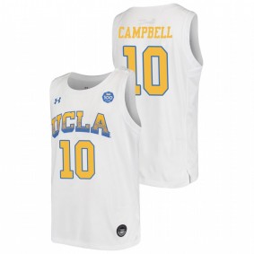 Youth UCLA Bruins 2019-20 #10 White Tyger Campbell College Baketball Replica Jersey