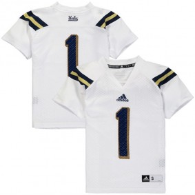 UCLA Bruins #1 Youth White NCAA Football Jersey